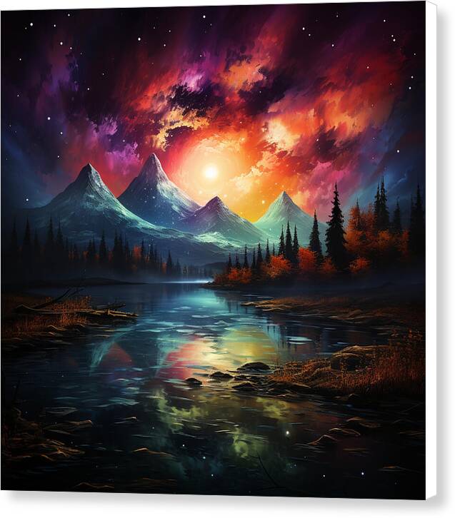 Mystic Horizons - Canvas Print