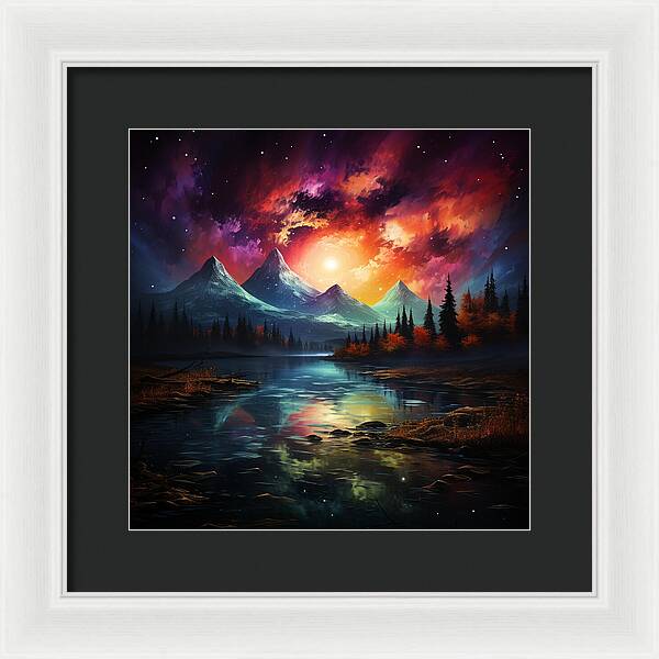 Mystic Horizons - Framed Print