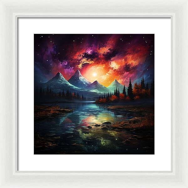 Mystic Horizons - Framed Print