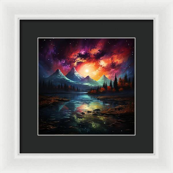 Mystic Horizons - Framed Print