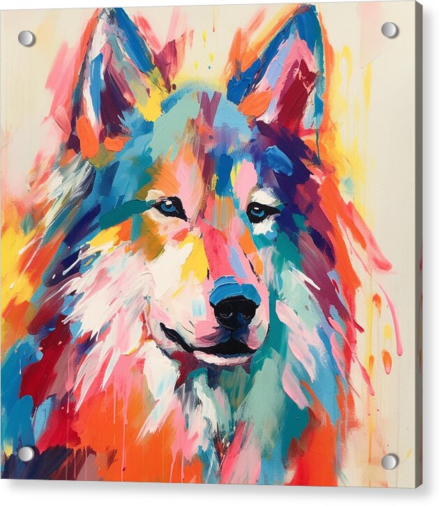 Mystic Husky - Acrylic Print
