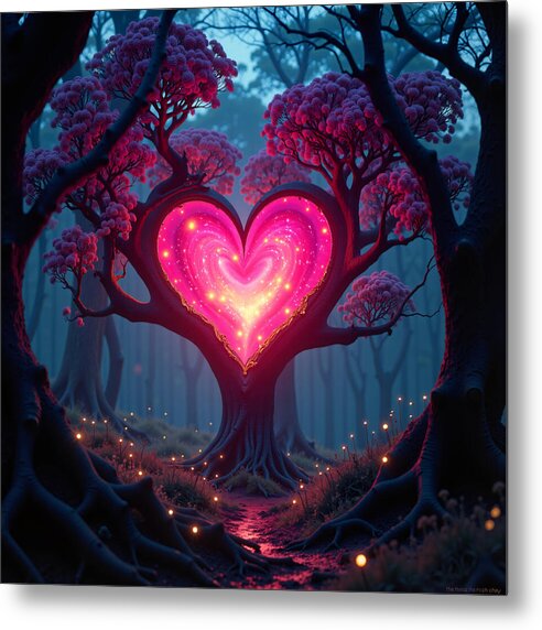 Nature's Heartbeat - Metal Print