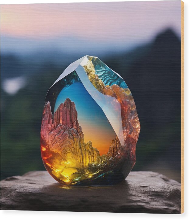 Nature's Treasure - Wood Print