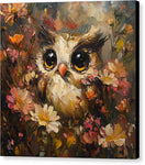 Switch Owl in Bloom - Canvas Print 2 image