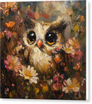 Switch Owl in Bloom - Canvas Print 3 image