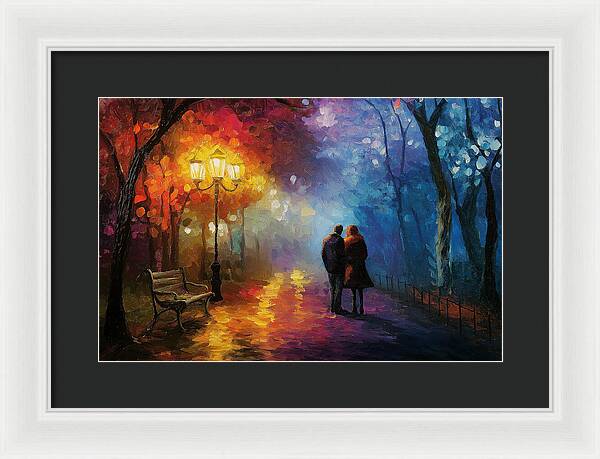 Path of Affection - Framed Print