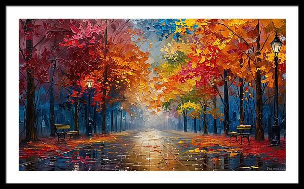 Path of Reflection - Framed Print