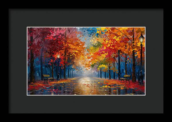 Path of Reflection - Framed Print