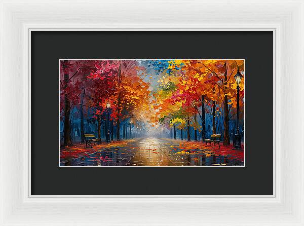 Path of Reflection - Framed Print