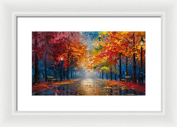Path of Reflection - Framed Print