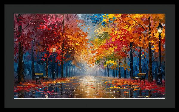 Path of Reflection - Framed Print