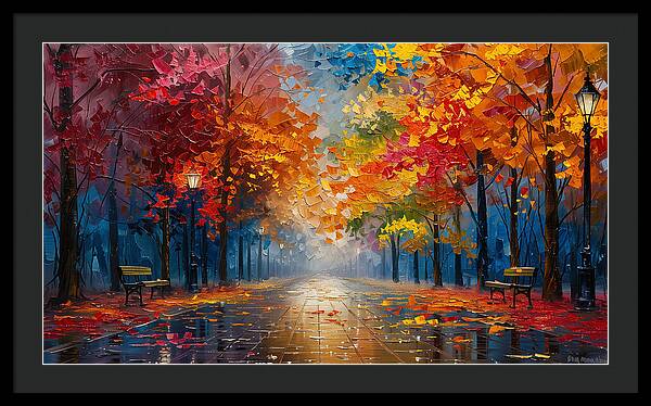 Path of Reflection - Framed Print