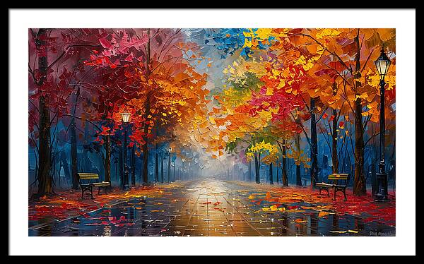 Path of Reflection - Framed Print