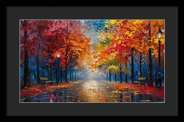 Path of Reflection - Framed Print