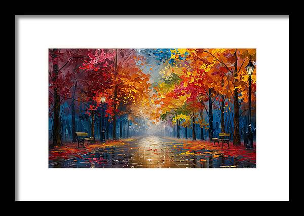 Path of Reflection - Framed Print