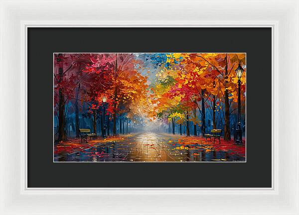 Path of Reflection - Framed Print
