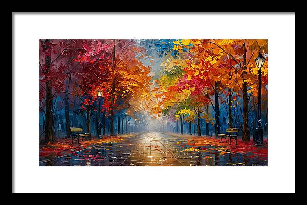 Path of Reflection - Framed Print
