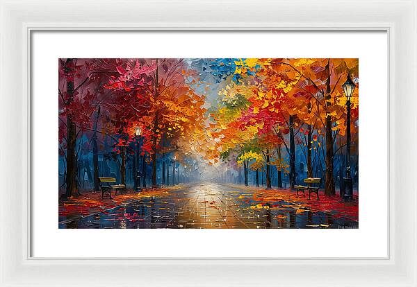 Path of Reflection - Framed Print