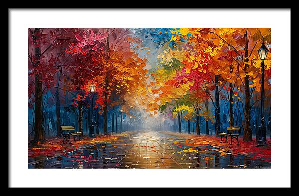 Path of Reflection - Framed Print