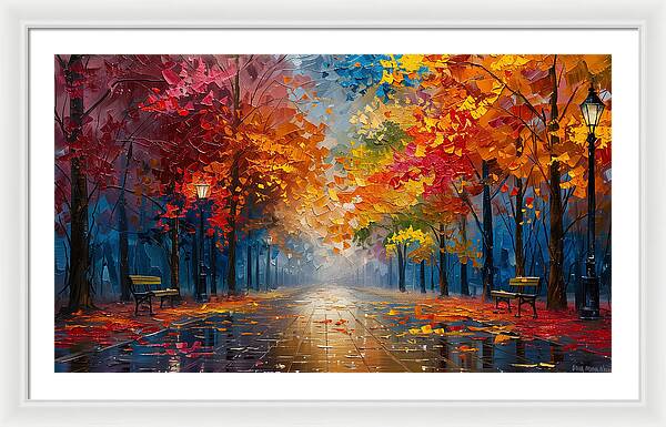 Path of Reflection - Framed Print