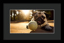 Switch Playful Pugshine - Framed Print 2 image