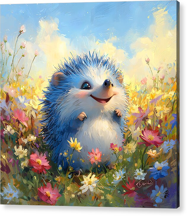 Prickles of Joy - Acrylic Print
