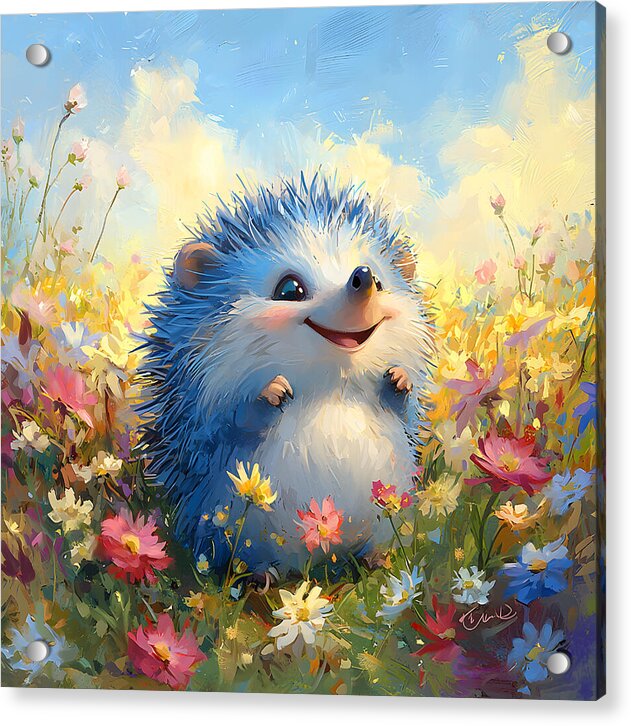 Prickles of Joy - Acrylic Print