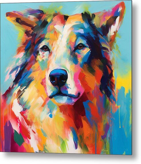 Prismatic Ponderings - Metal Print