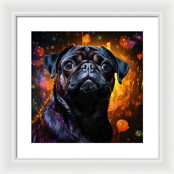 Pug Passion - Framed Print