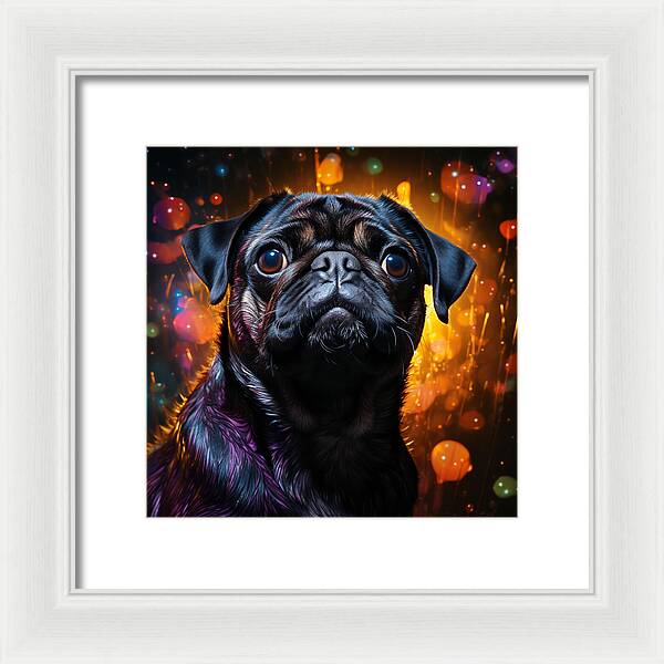 Pug Passion - Framed Print