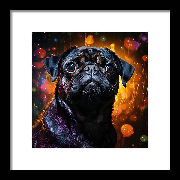 Pug Passion - Framed Print