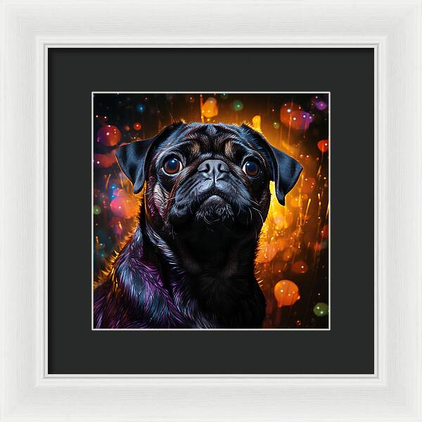 Pug Passion - Framed Print