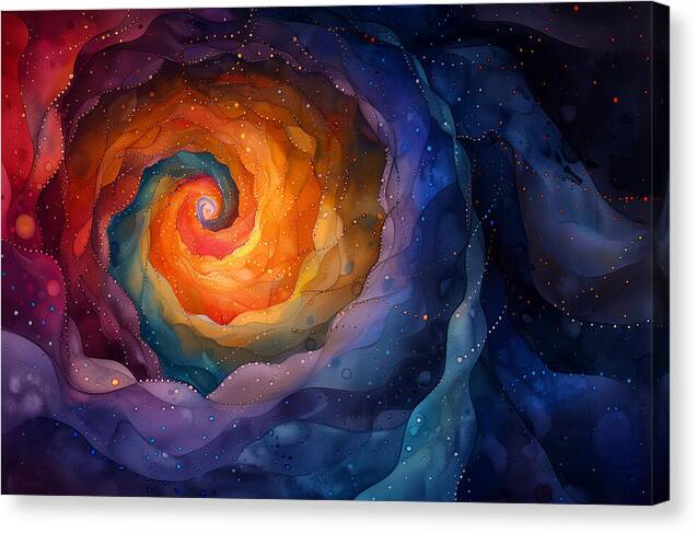 Rainbow Abyss - Canvas Print