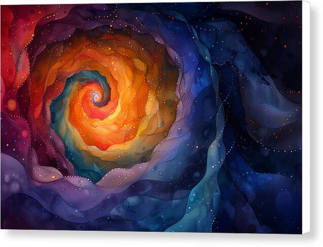 Rainbow Abyss - Canvas Print