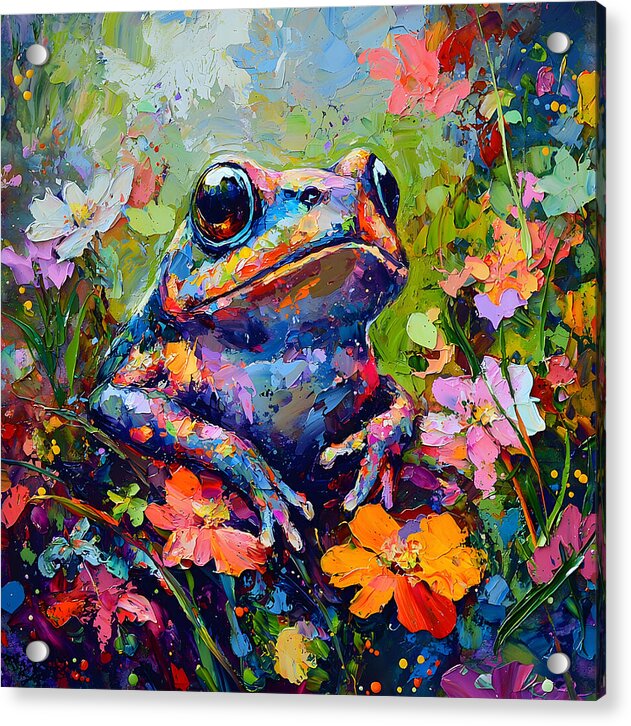 Rainbow Hopper - Acrylic Print