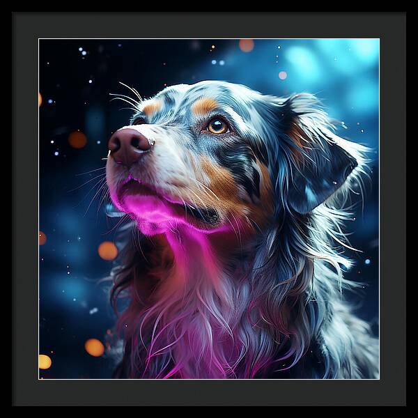 Ruff Radiance - Framed Print