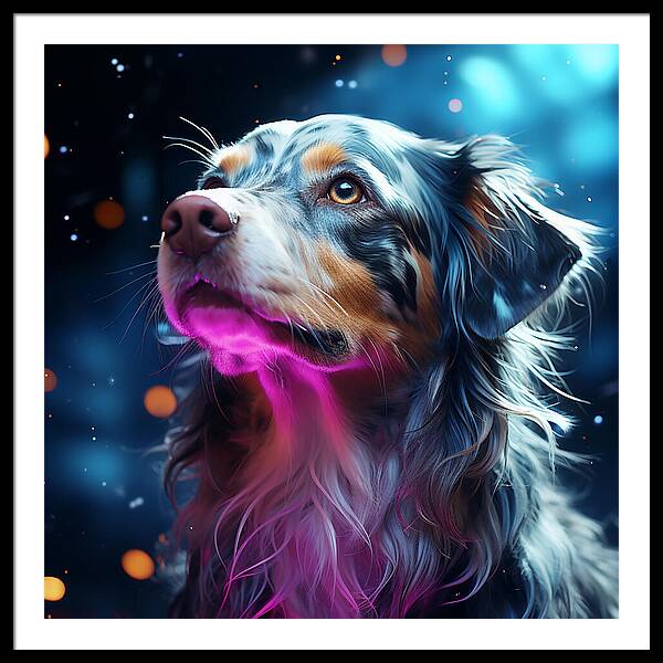 Ruff Radiance - Framed Print
