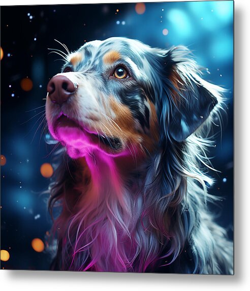 Ruff Radiance - Metal Print