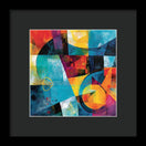Switch Shapes in Kaleidoscope - Framed Print 2 image