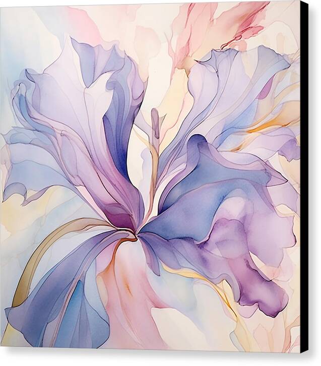 Silk Pedals - Canvas Print
