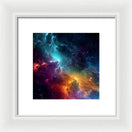 Switch Space Mountains - Framed Print 3 image