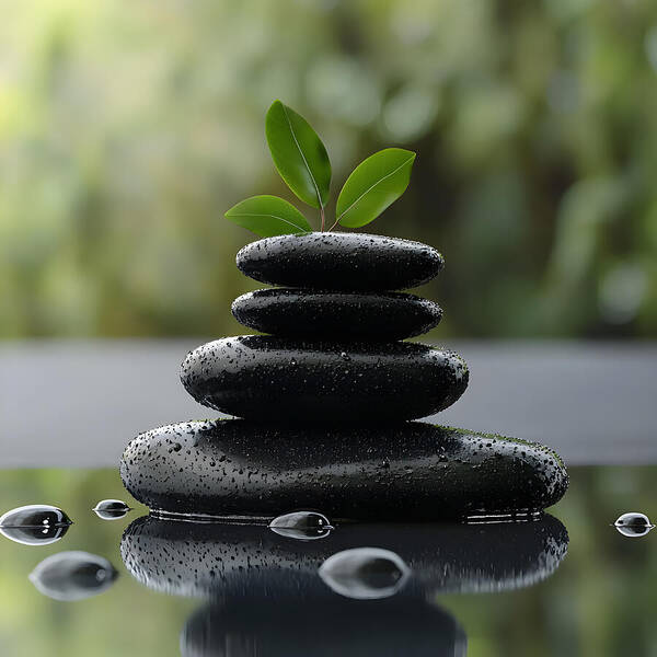 Stones of Tranquility - Art Print