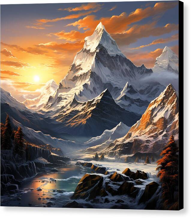 Summit Glory - Canvas Print