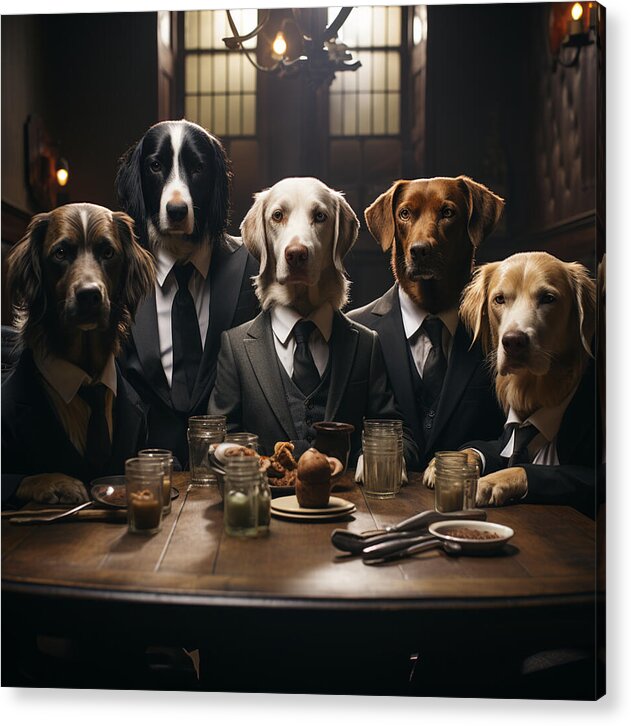 Tailored Tails - Acrylic Print