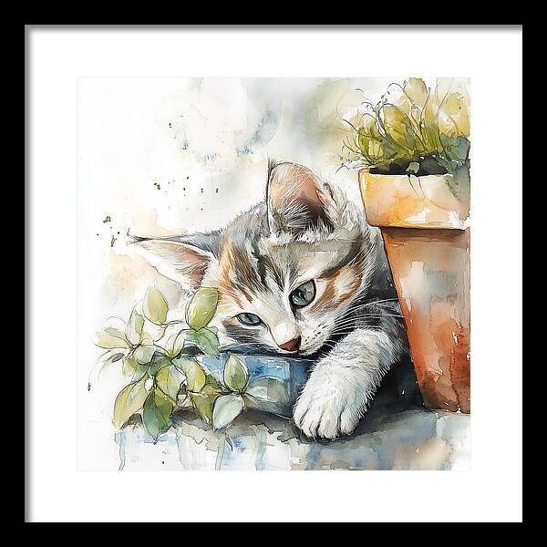 Tender Greens - Framed Print
