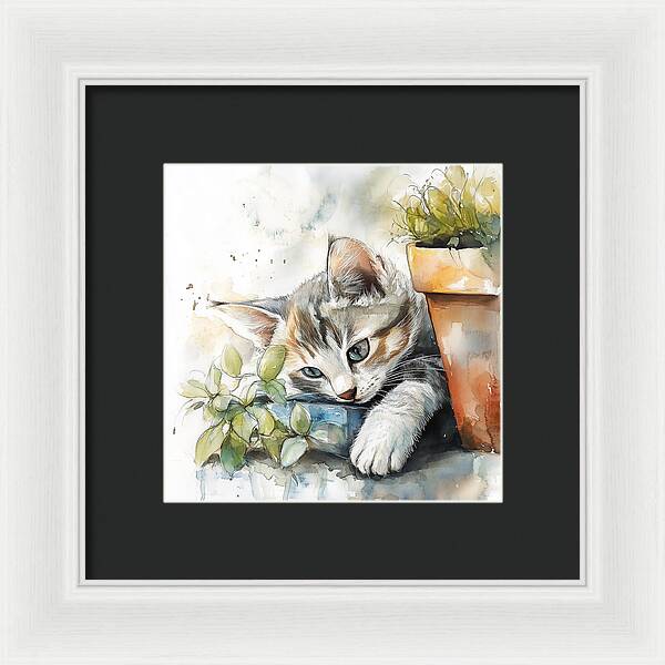 Tender Greens - Framed Print