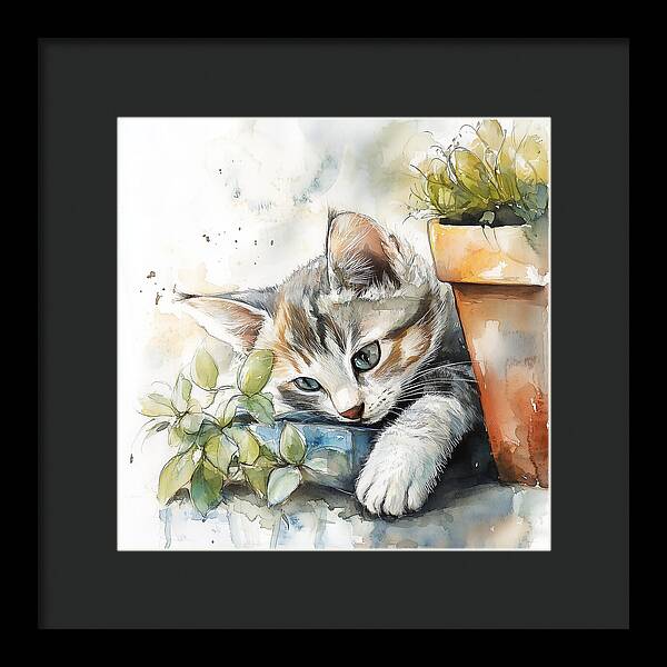Tender Greens - Framed Print