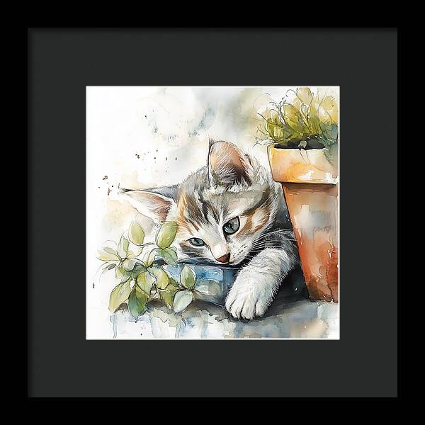 Tender Greens - Framed Print