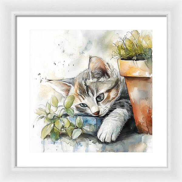 Tender Greens - Framed Print