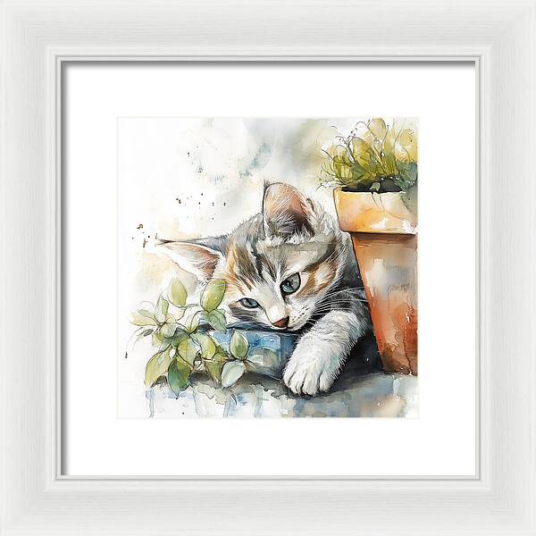 Tender Greens - Framed Print